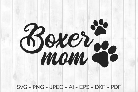 Boxer Mom SVG: A Designer’s Take on Stitching This Bold Breed