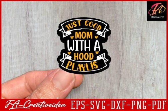 Just Good Mom Svg Design: Graphics for Crafts