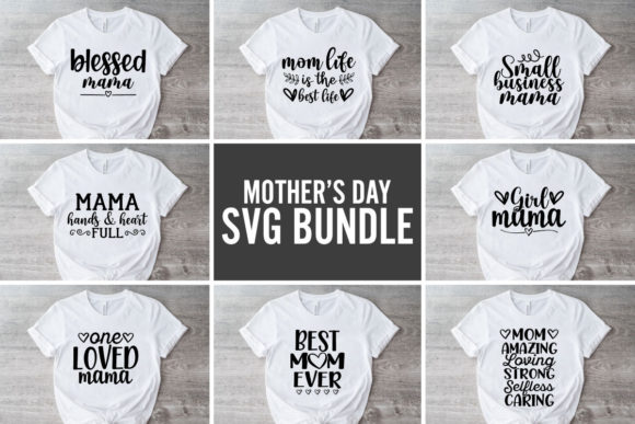 Mother s Day SVG Bundle L Mom SVG Bundle Graphics Crafts