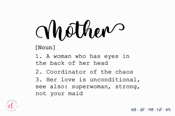 Mother SVG: Crafts & Graphics for Design