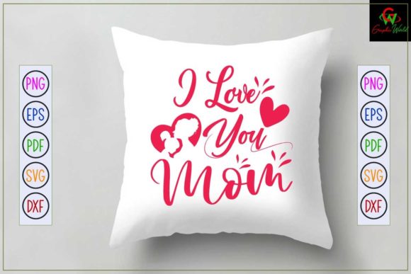 Review: I Love You Mom SVG for Embroidery Projects