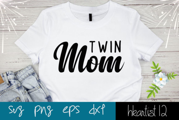 Twin Mom SVG: Graphics for Crafts